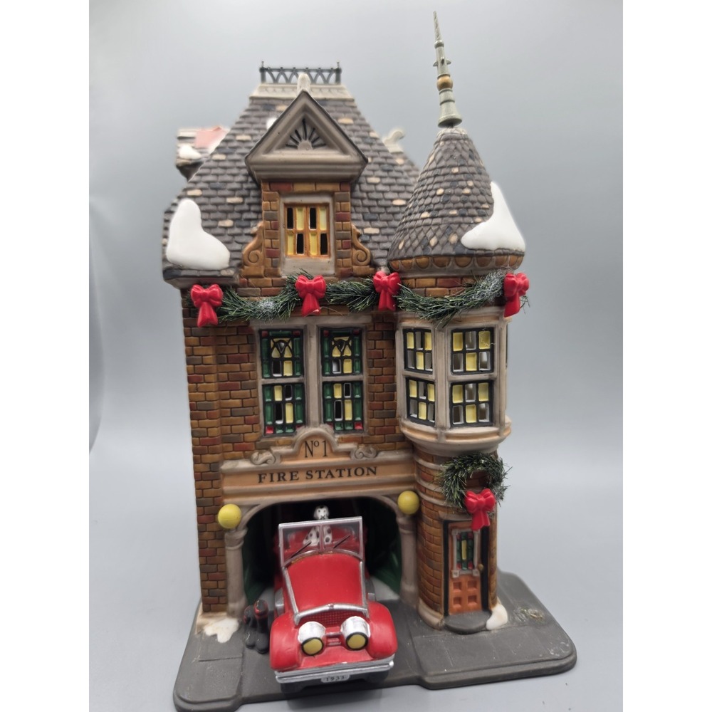 Dept 56 Profiles Fire Station No 1 State Farm 65th Anniversary 2000 #05709 - Picture 1 of 16